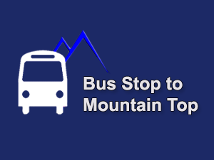 Bus Stop to Mountain Top